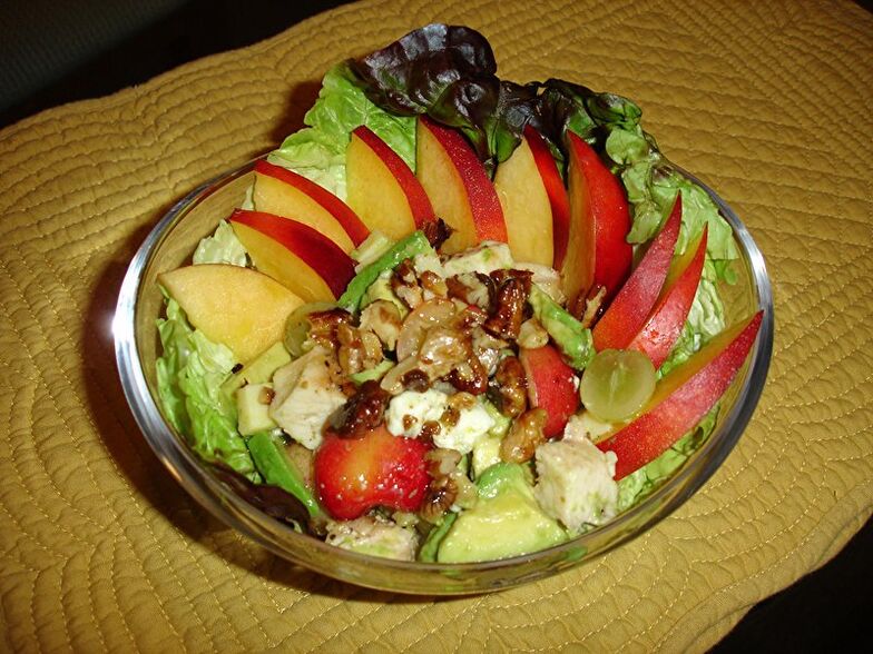 nut-fruit salad para sa potency